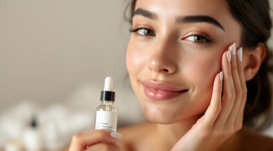 best face serum for 20s