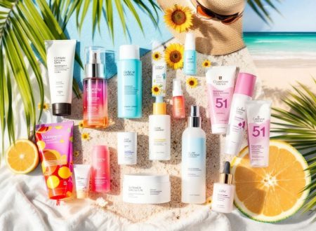 skin care products in summer