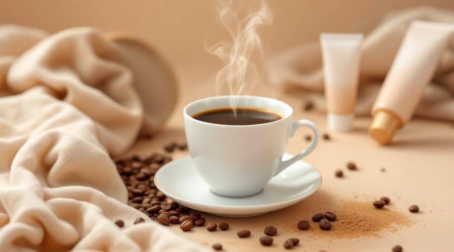 coffee skin effects