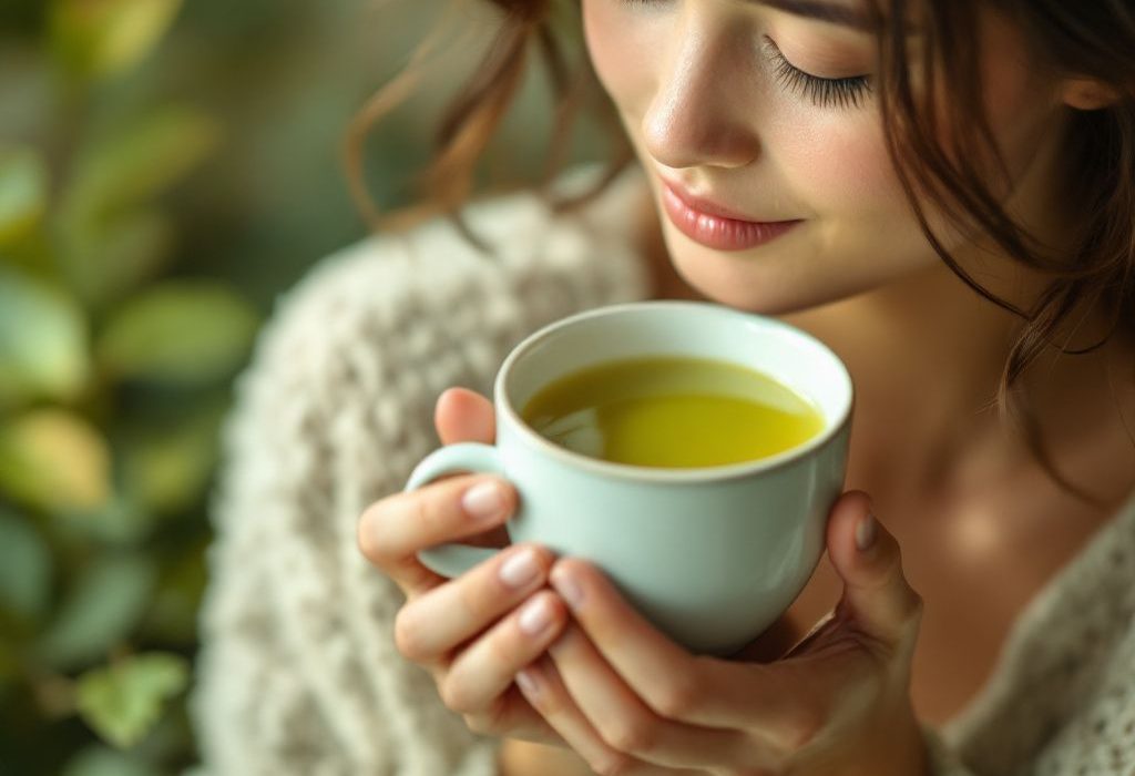 green tea skincare