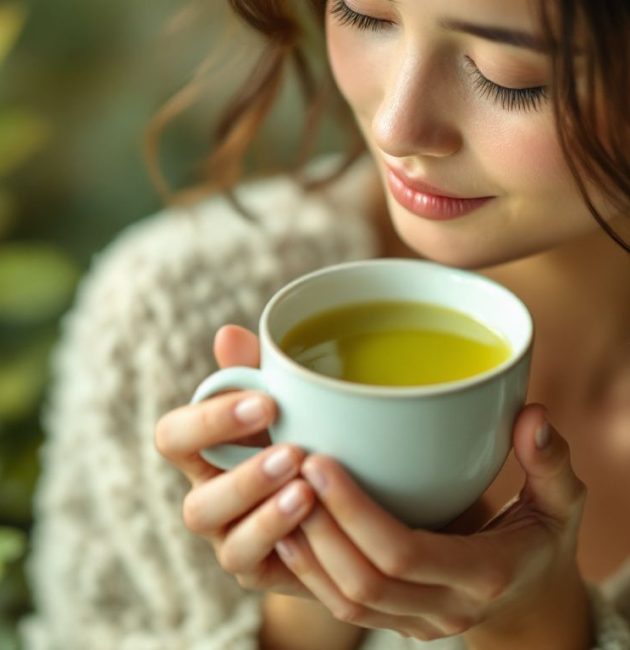 green tea skincare