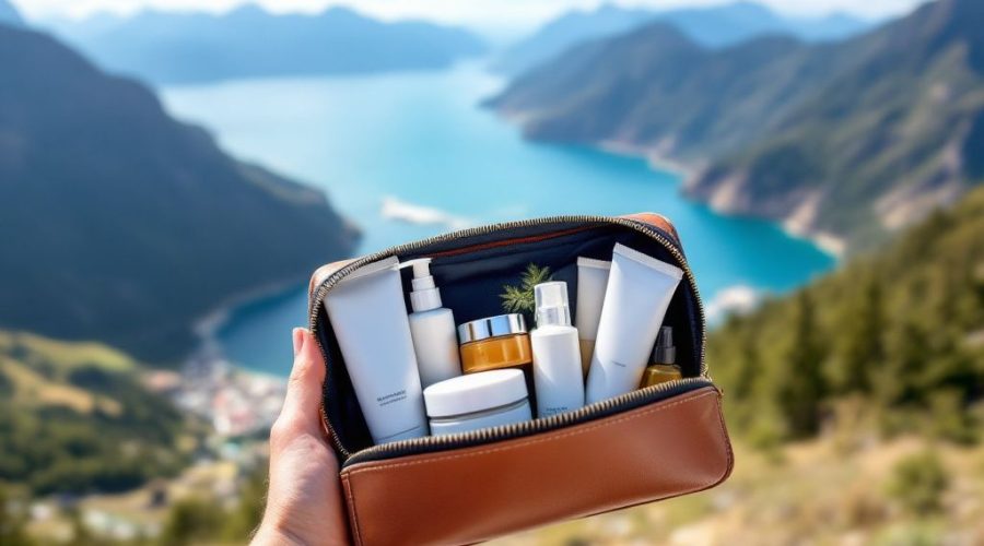 travel skincare