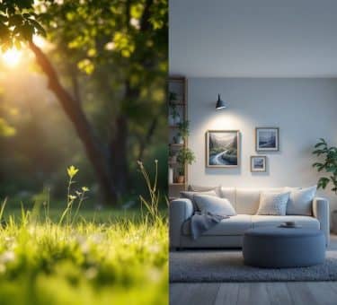 indoor light aging