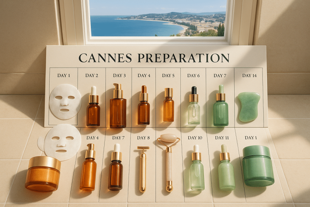 20250513 1855 Luxury Skincare Calendar simple compose 01jv55n5mrfmtbg95bm1fcg6y7