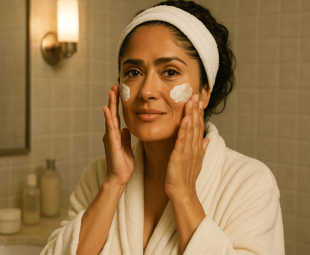Salma Hayek's Ageless Beauty: 7 Anti-Aging Secrets from the 57-Year-Old Goddess