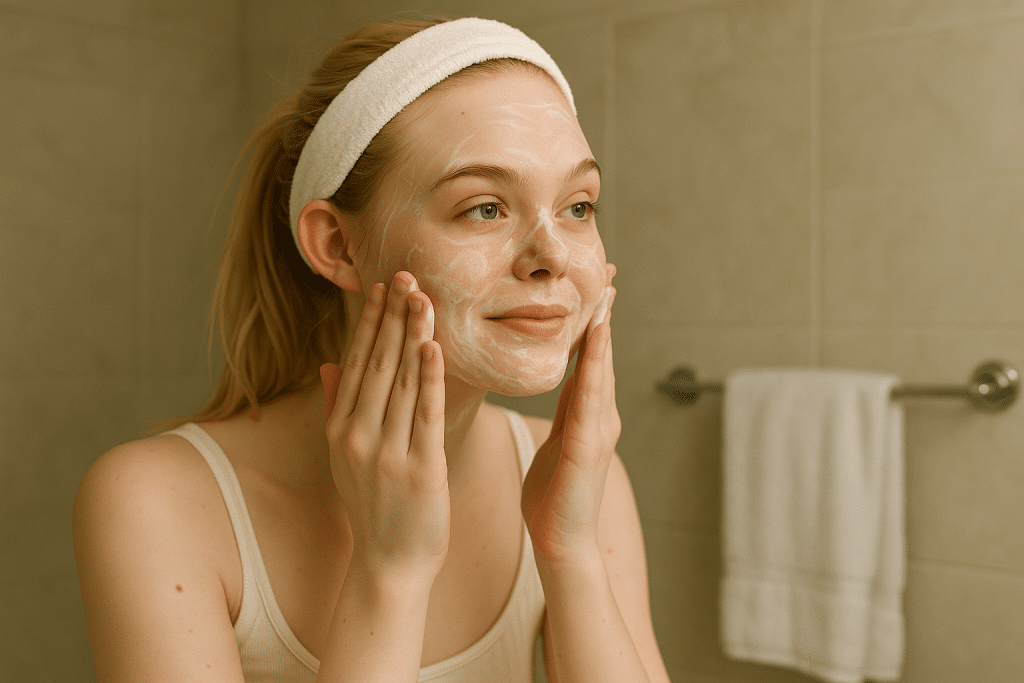 How Elle Fanning's Anti-Aging Routine Locks in Moisture