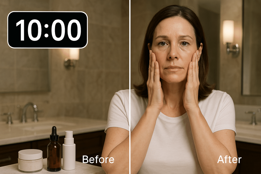 Step-by-Step 10-Minute Anti-Aging Facial Protocol