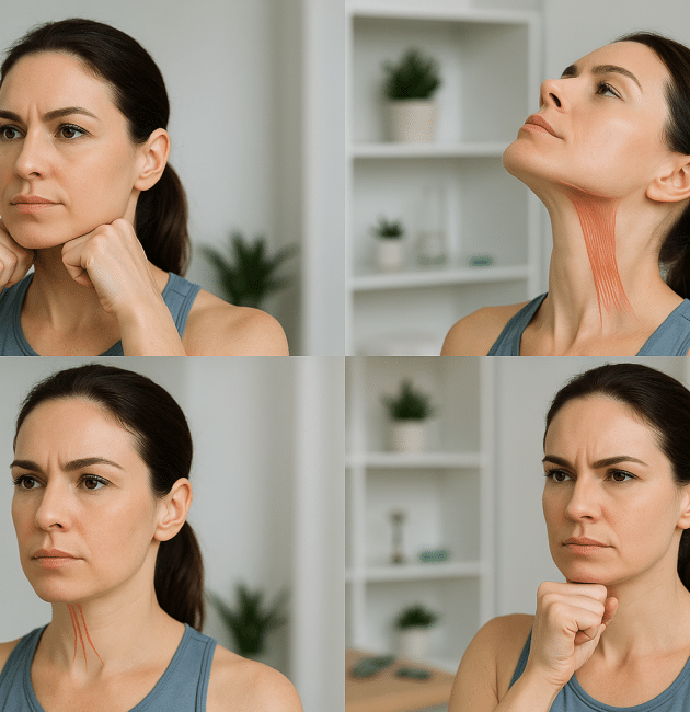 7 Powerful Face Yoga Exercises That Transform Your Jawline and Neck