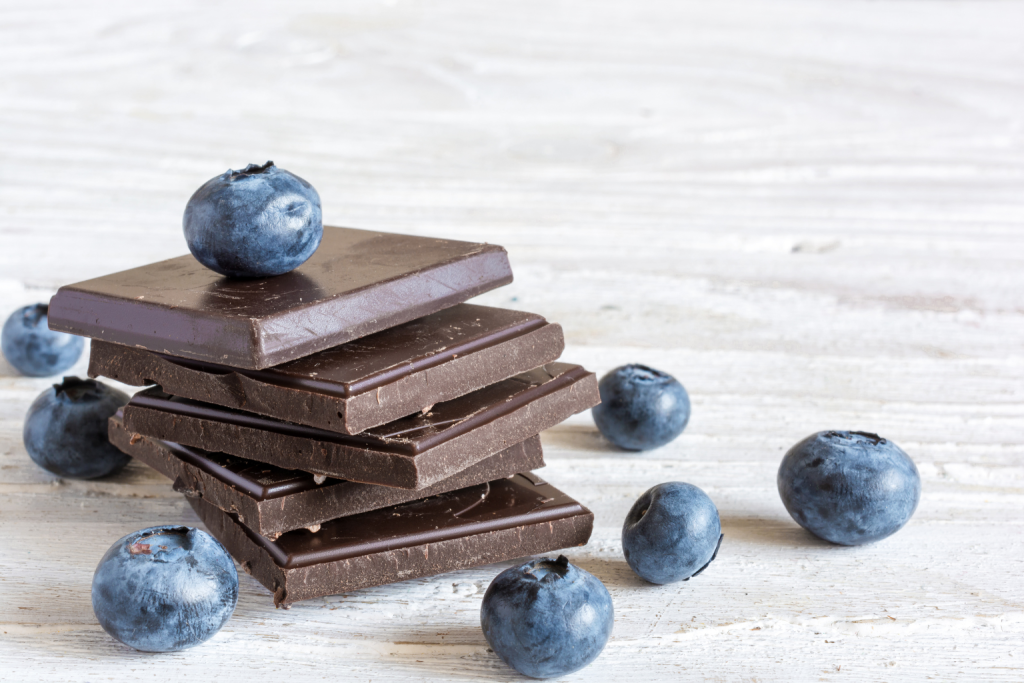 Dark chocolate for anti-aging skin health