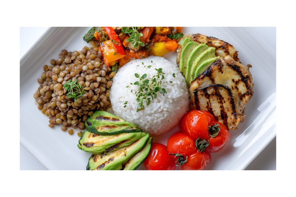 collagen-rich vegetarian meal