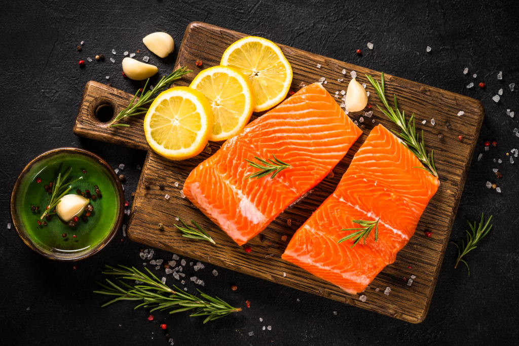 salmon benefits for skin