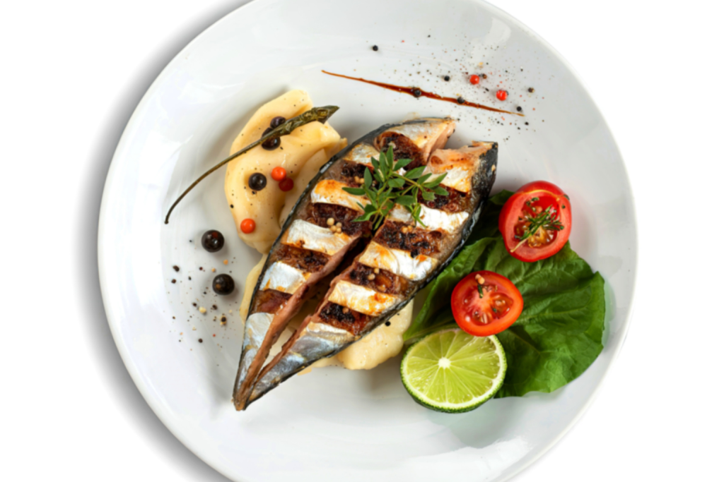 mackerel for youthful skin