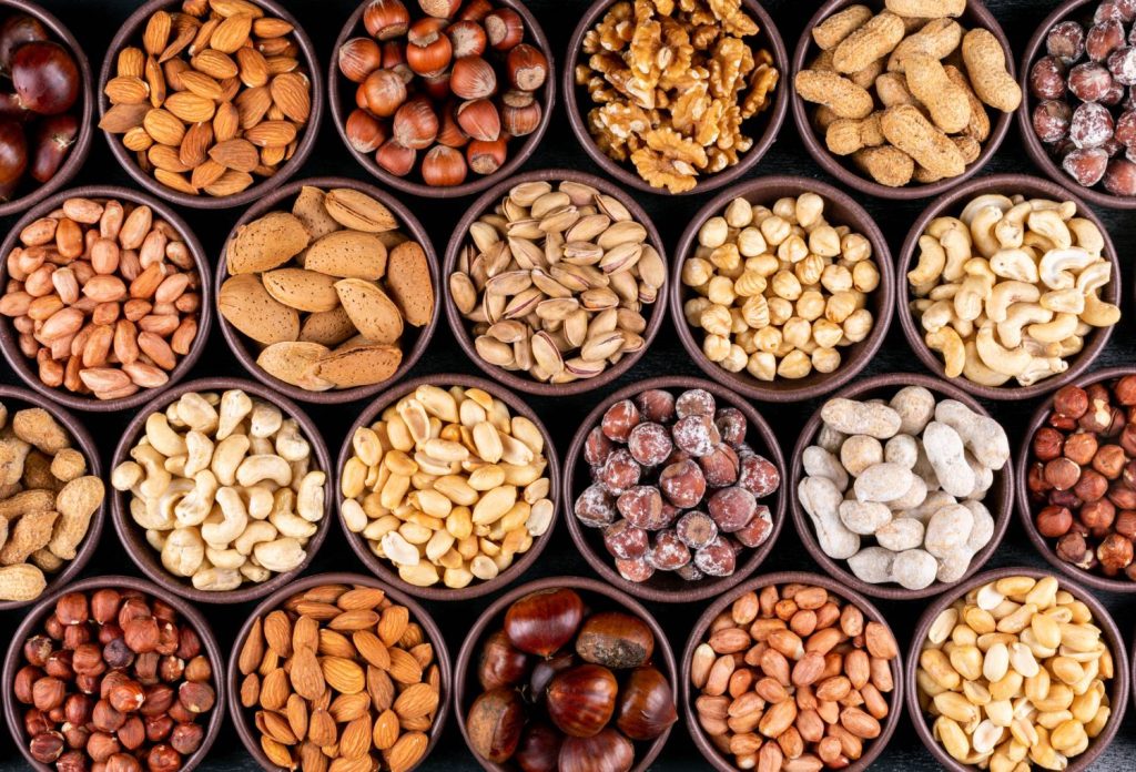 collagen-rich nuts and seeds